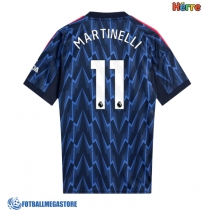 Fotballdrakt Herre Arsenal Gabriel Martinelli #11 Bortedrakt 2025-26 Kortermet
